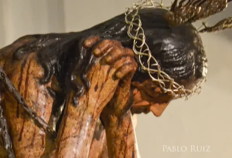 Cristo humildad y paciencia – Hermandad Humildad y Paciencia, Atado a la Columna y Virgen de la Soledad, Osuna - Semana Santa Sevilla Osuna
