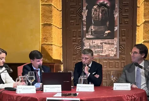 conferencia mesa redonda – Hermandad Humildad y Paciencia, Atado a la Columna y Virgen de la Soledad, Osuna - Semana Santa Sevilla Osuna