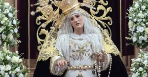 Virgen de la Soledad – Hermandad Humildad y Paciencia, Atado a la Columna y Virgen de la Soledad, Osuna - Semana Santa Sevilla Osuna
