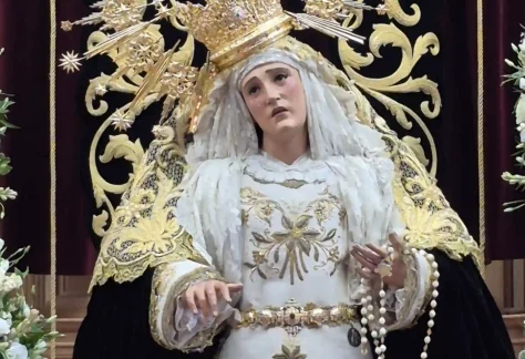 Virgen de la Soledad – Hermandad Humildad y Paciencia, Atado a la Columna y Virgen de la Soledad, Osuna - Semana Santa Sevilla Osuna