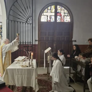 Misa capilla – Hermandad Humildad y Paciencia, Atado a la Columna y Virgen de la Soledad, Osuna - Semana Santa Sevilla Osuna
