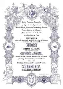 Orla – Hermandad Humildad y Paciencia, Atado a la Columna y Virgen de la Soledad, Osuna - Semana Santa Sevilla Osuna